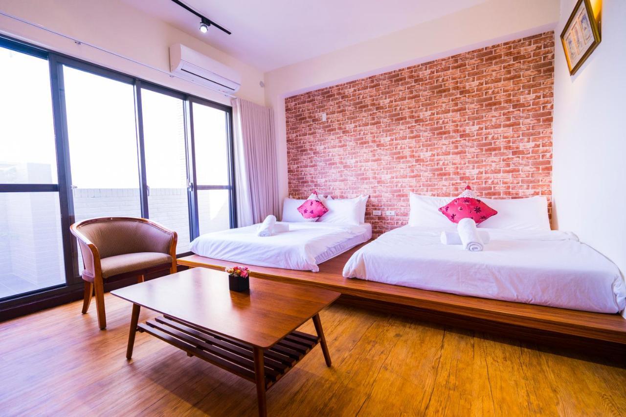 黑琵軼棧湖濱旅宿 K&B Happy Hostel 台南 外观 照片