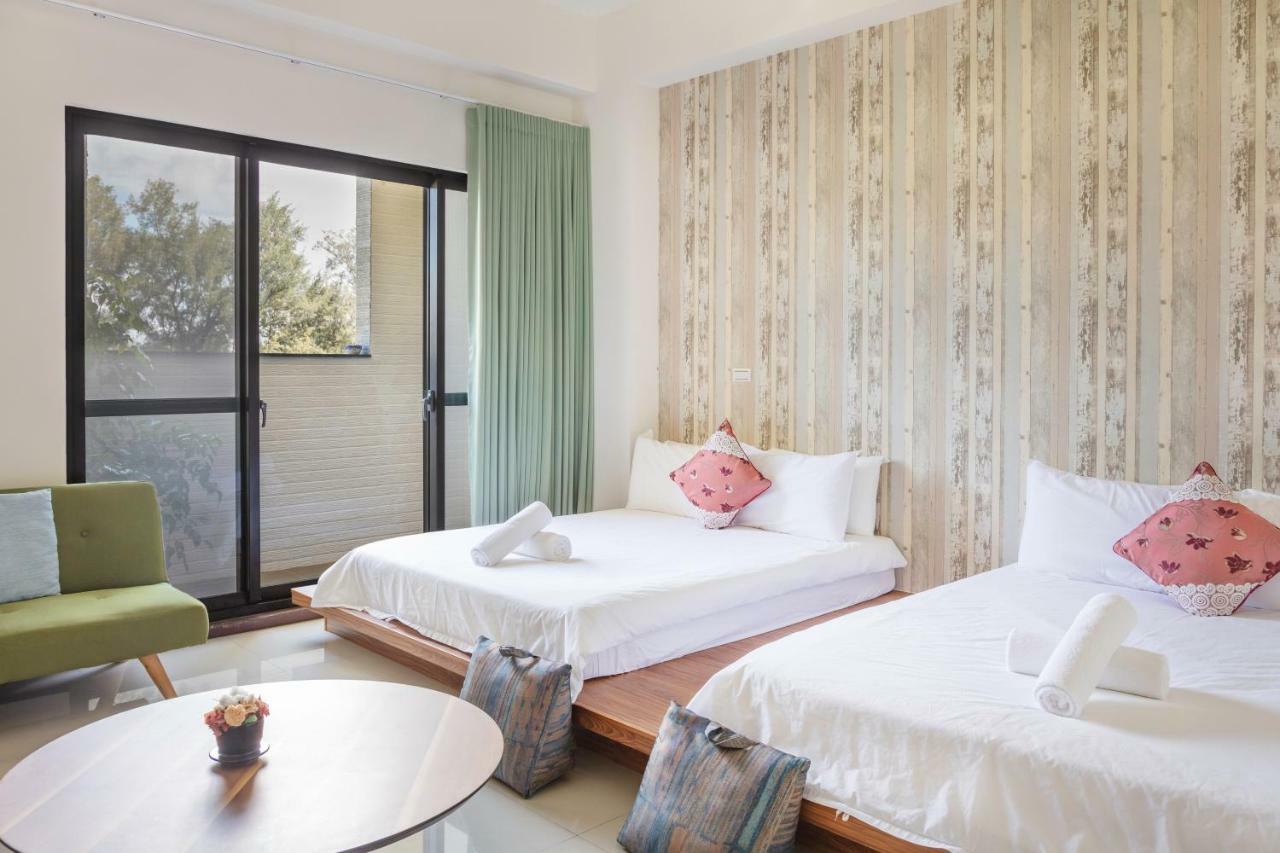 黑琵軼棧湖濱旅宿 K&B Happy Hostel 台南 外观 照片